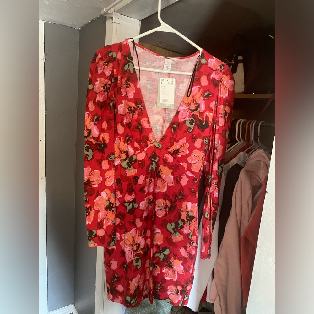 HM floral dress